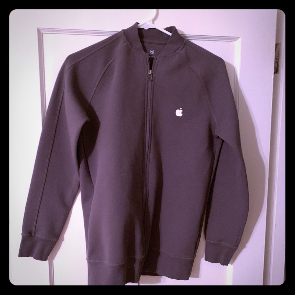 Grey Apple Brand Zip Up